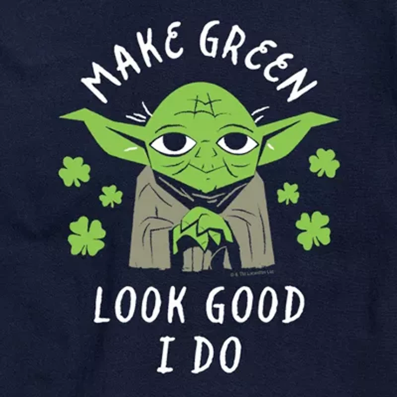 Novelty Mens Crew Neck Short Sleeve Star Wars Graphic T-Shirt