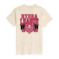 Novelty Mens Crew Neck Short Sleeve Marvel Graphic T-Shirt