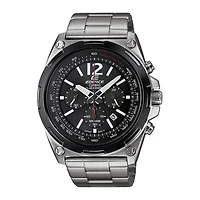 Casio Mens Chronograph Black Stainless Steel Bracelet Watch Efr545sbdb-1b