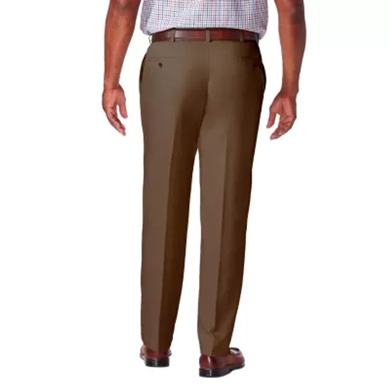 Haggar Cool 18 Pro Mens Classic Fit Big and Tall Flat Front Pant