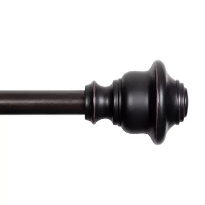 Kenney® Fast Fit™ Easy Install Finn Curtain Rod