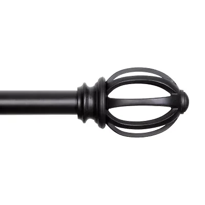 Kenney® Fast Fit™ Easy Install Lilly Cage Curtain Rod