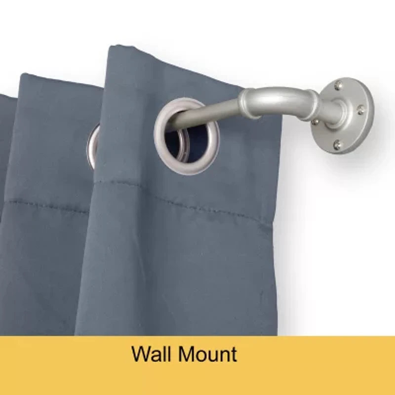 Kenney Adler Indoor/Outdoor Wrap Around 5/8 Adjustable Curtain Rod