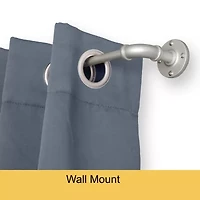 Kenney Adler Indoor/Outdoor Wrap Around 5/8 Adjustable Curtain Rod