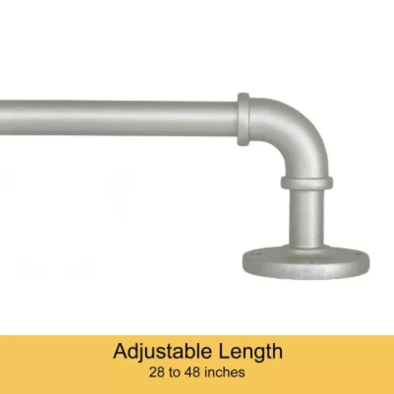 Kenney Adler Indoor/Outdoor Wrap Around 5/8 Adjustable Curtain Rod