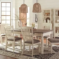 Signature Design by Ashley® Roanoke 6-Piece Dining Set
