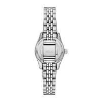 Relic By Fossil Keira Womens Crystal Accent Silver Tone Stainless Steel 2-pc. Watch Boxed Set Zr12613set