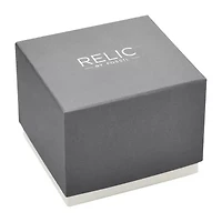 Relic By Fossil Keira Womens Crystal Accent Silver Tone Stainless Steel 2-pc. Watch Boxed Set Zr12613set