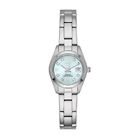 Relic By Fossil Tyla Womens Crystal Accent Silver Tone Stainless Steel Bracelet Watch Zr12617