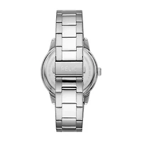 Relic By Fossil Kaden Mens Multi-Function Silver Tone Stainless Steel Bracelet Watch Zr12622