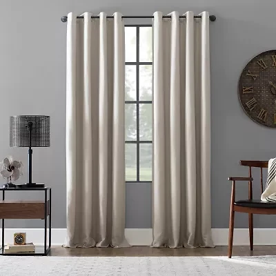 Archaeo Colt Grommet Top Energy Saving 100% Blackout Single Curtain Panel