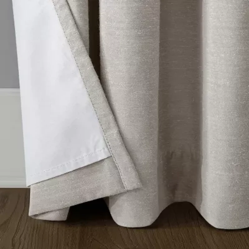 Archaeo Colt Grommet Top Energy Saving 100% Blackout Single Curtain Panel