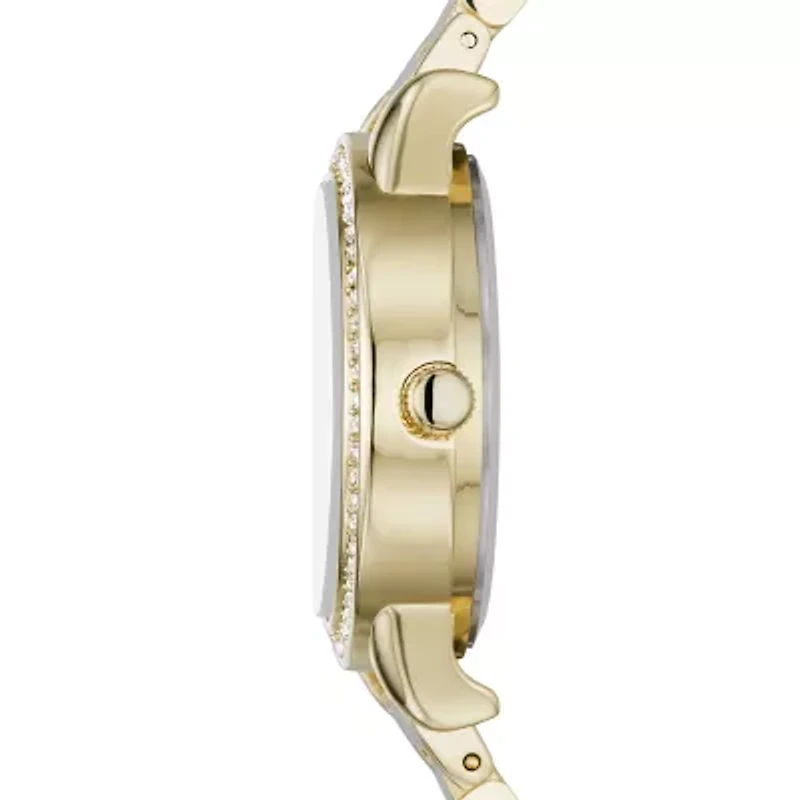 Ladies Womens Gold Tone 5-pc. Watch Boxed Set Fmdjset064