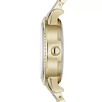 Ladies Womens Gold Tone 5-pc. Watch Boxed Set Fmdjset064