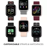 Itouch Air 3 Womens Black Smart Watch 500009b-0-51-G02