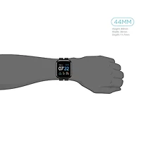 Air 3 Smart Watch Heart Rate Black/Grey Strap 44mm  500007B-4-51-G04