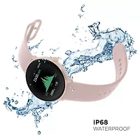 iTouch Sport 3 for Women: Blush Case with Blush Strap Smartwatch (45mm) 500015P-51-P12