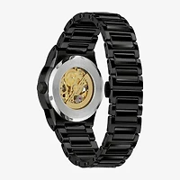 Bulova Millennia Mens Automatic Black Bracelet Watch 98a291