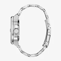 Citizen Endeavor Mens Silver Tone Stainless Steel Bracelet Watch Bj7140-53e