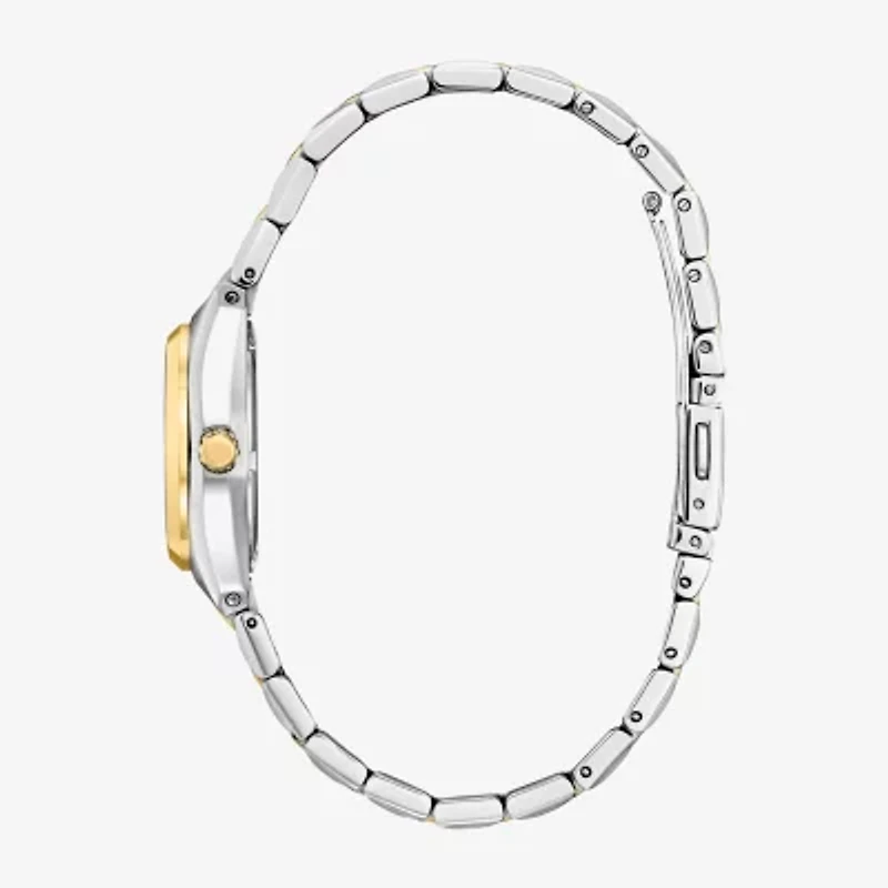 Citizen Corso Womens Two Tone Stainless Steel Bracelet Watch Ew2299-50a