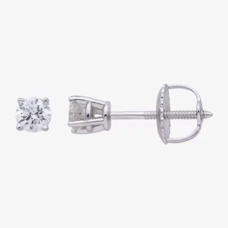 Premier Collection 1/4 CT. T.W. Natural Diamond Stud Earrings 14K Gold