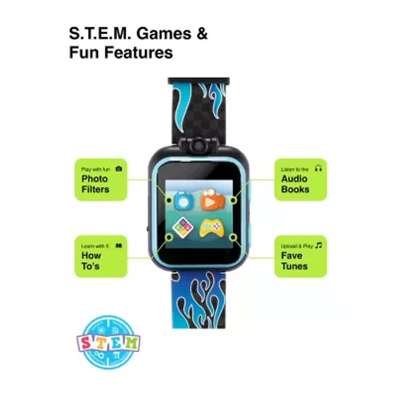 Playzoom Unisex Multi-Function Digital Blue Smart Watch 900333m-2-51-G01