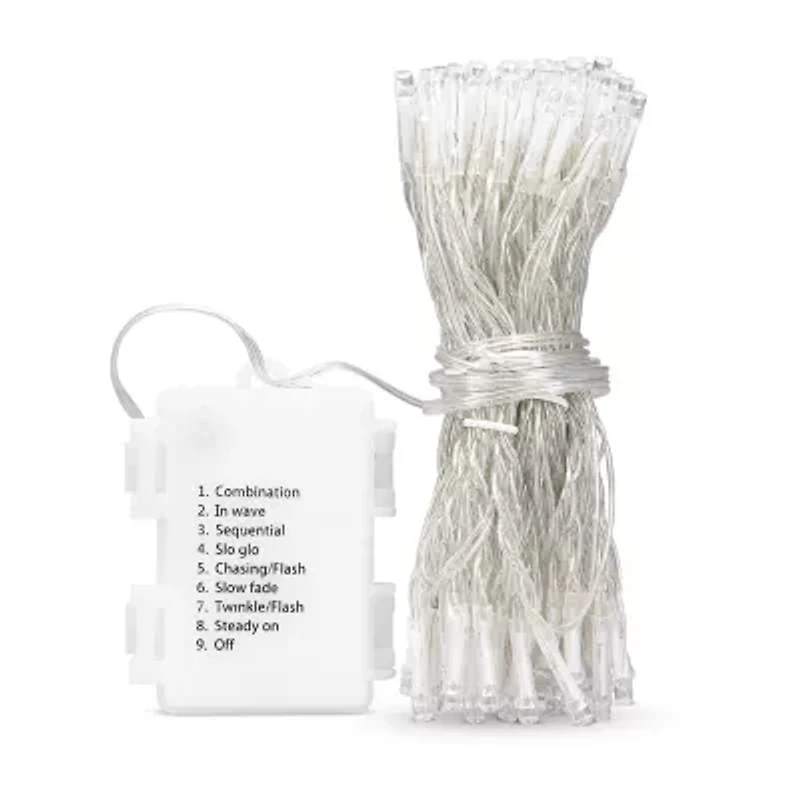 5' 6-Strand LED Curtain String Lights