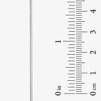 Made Italy Womens Sterling Silver 16 Inch Snake Chain Necklace