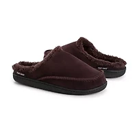 Muk Luks Mens Memory Foam Clog Slippers