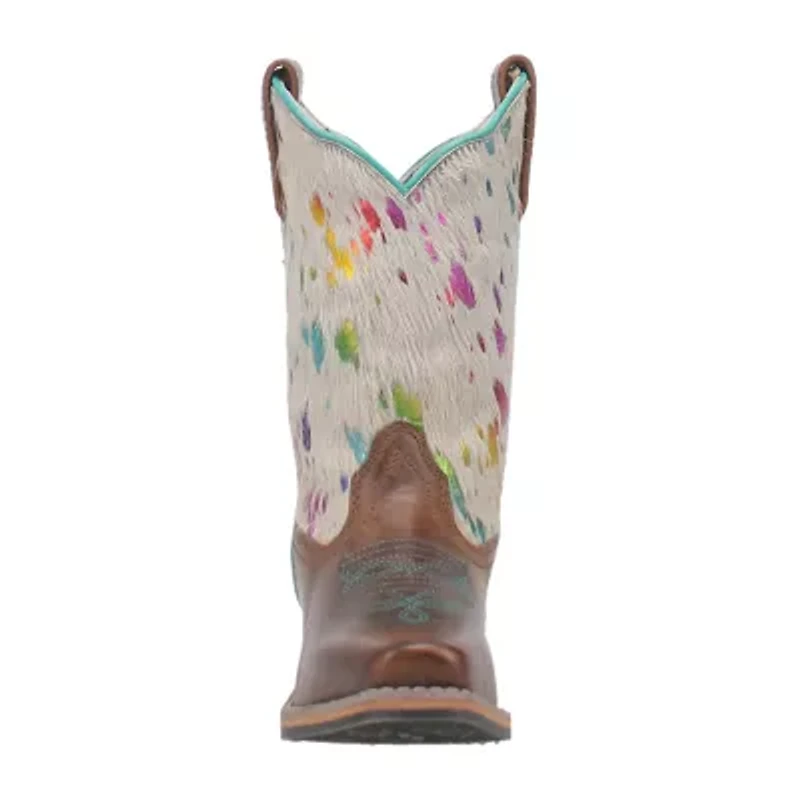 Dan Post Little & Big Kid Girls Rumi Block Heel Cowboy Boots