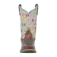 Dan Post Little & Big Kid Girls Rumi Block Heel Cowboy Boots