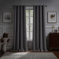 G.H. Bass & Co. Terrain Grommet Top Blackout Set of 2 Curtain Panel