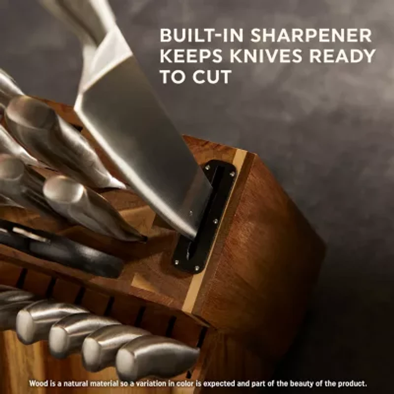 Chicago Cutlery Insignia Stainless Steel 18-pc. Knife Block Set
