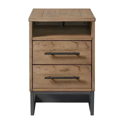 Eden 2-Drawer Chairside Table