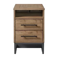 Eden 2-Drawer Chairside Table