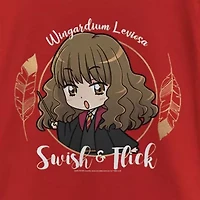 Little & Big Kid Girls Crew Neck Short Sleeve Slim Fit Harry Potter Graphic T-Shirt