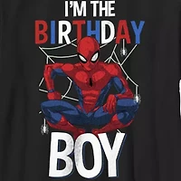 Little & Big Kid Boys Crew Neck Short Sleeve Regular Fit Spiderman Graphic T-Shirt