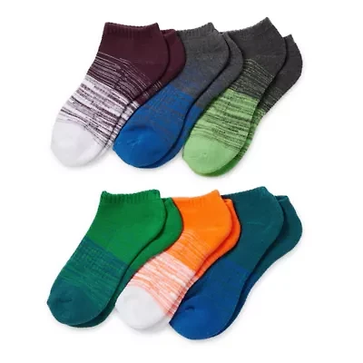 Xersion Big Kid Boys 6 Pair Low Cut Socks