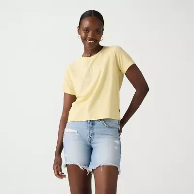 Levi's® Womens Crew Neck Short Sleeve T-Shirt