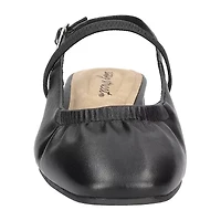 Easy Street Blake Womens Round Closed Toe Ballet Flats