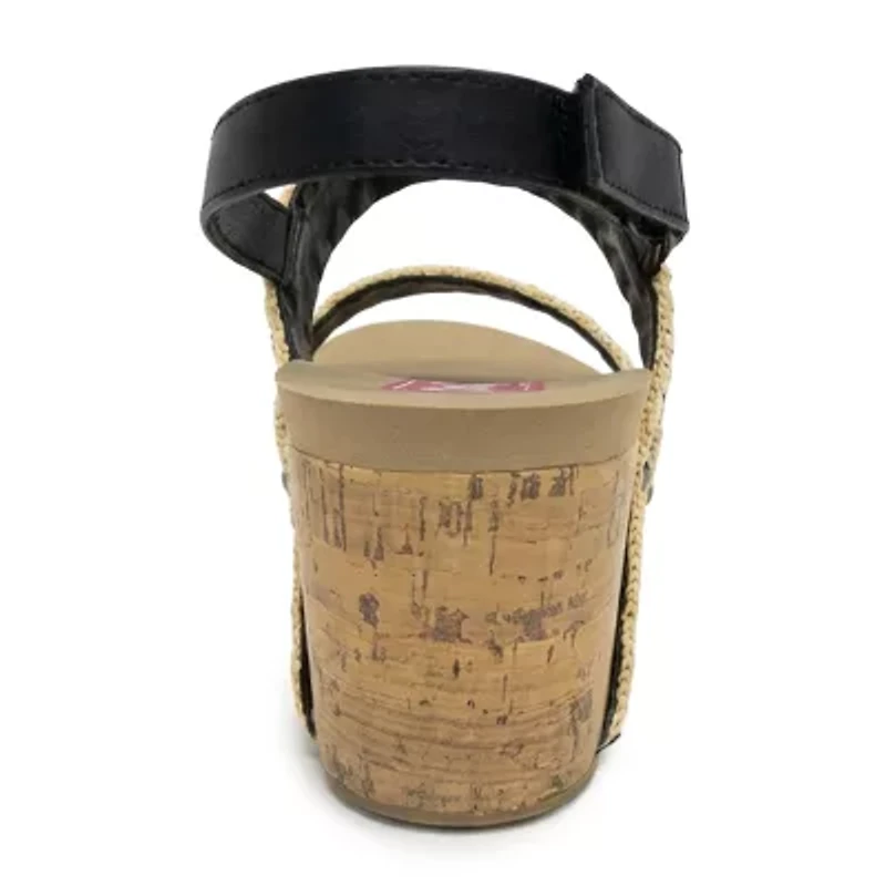 Pop Womens Kabilyn Wedge Sandals