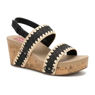 Pop Womens Kabilyn Wedge Sandals