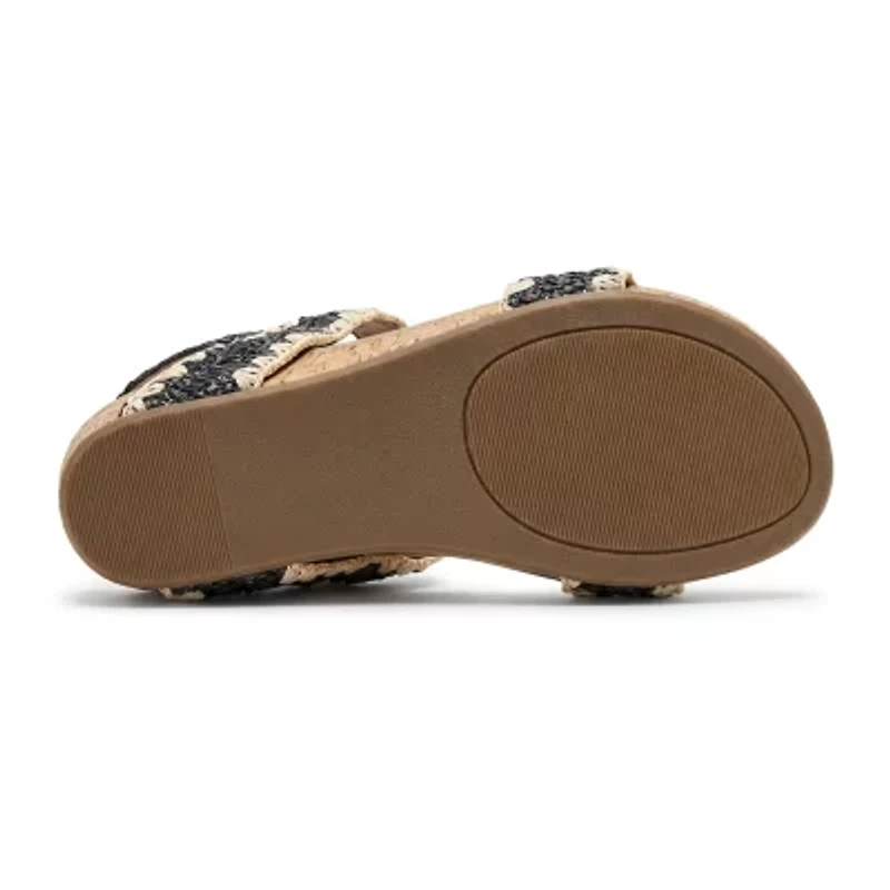 Pop Womens Kabilyn Wedge Sandals