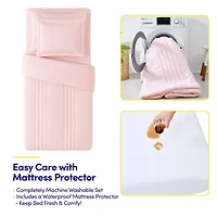 Sweet Home Collection Quilted Cozy Breathable Bedding Set Down Alternative Comforter