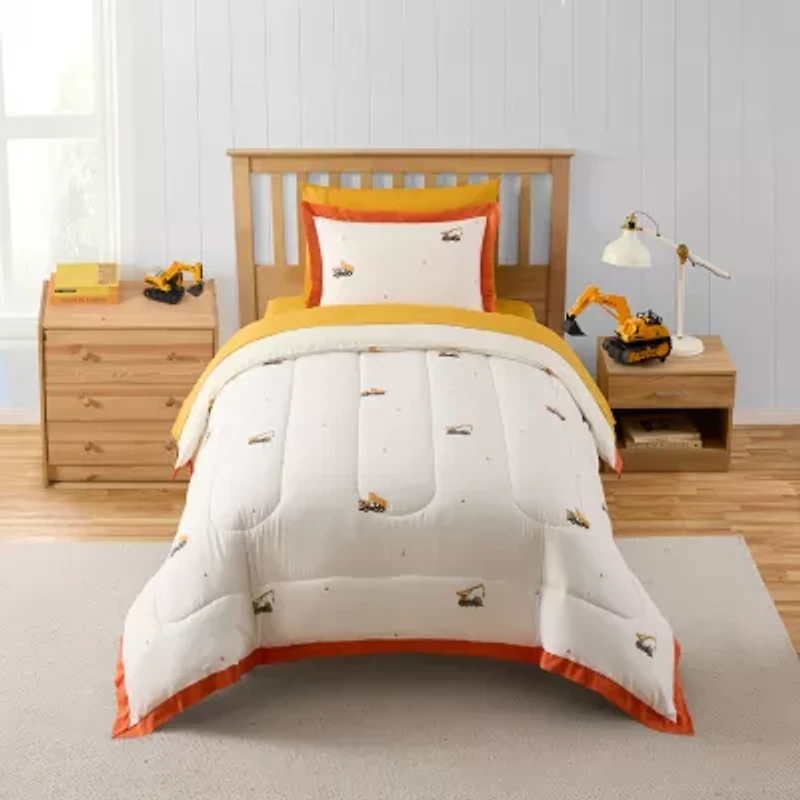 Sweet Home Collection Construction Cozy Kids Bedding Set Down Alternative Comforter