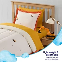Sweet Home Collection Construction Cozy Kids Bedding Set Down Alternative Comforter