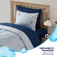 Sweet Home Collection Basketball Cozy Kids Bedding Set Down Alternative Comforter