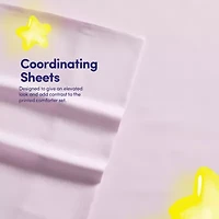 Sweet Home Collection Hearts Cozy Kids Bedding Set Down Alternative Comforter Set