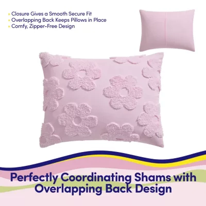 Sweet Home Collection Pheobe Floral Kids Bedding Set Down Alternative Comforter