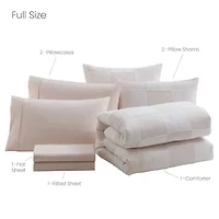 Sweet Home Collection Checkered Cute Kids Bedding Set Down Alternative Comforter Set